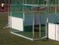 Preview: Soccer-Fußballtore mit Eingangstür, rückansicht