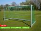 Preview: Einfaches Kleinfeld-Fußballtor mit den Maßen 3,00 x 2,00 m, in zerlegbarer Bauweise.
