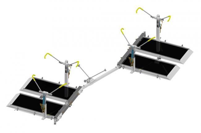 Fechtgestell für Rollstühle