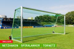 Trainings-Fussballtor mit Rädern