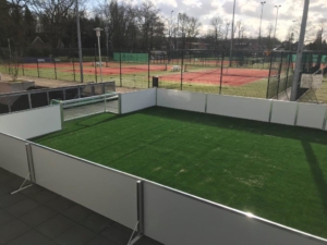 Soccer Court auf Dach