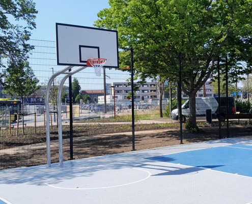 Basketball 2-Mast Anlagen in Nieuwegein, Arnhem