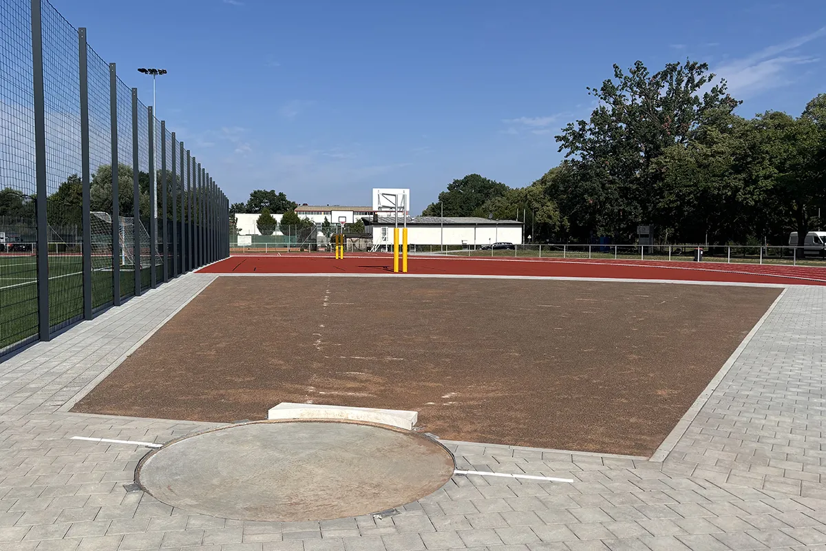 SCHAEPER Kugelstoßring + Kugelstoßbalken