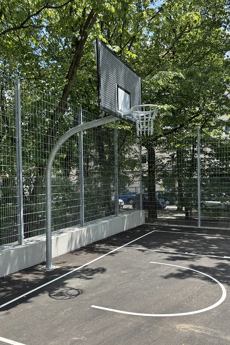 SCHÄPER Basketballständer "Unbrekable" 1-Mast