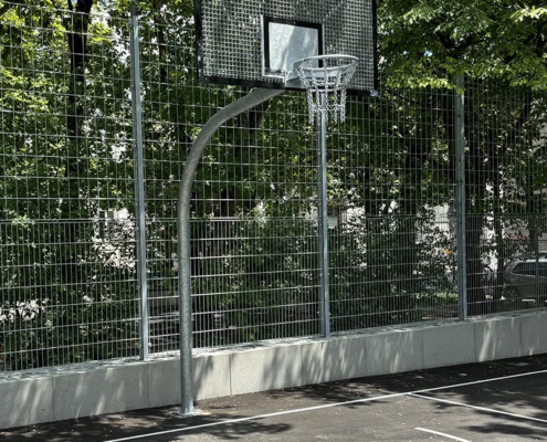 SCHÄPER Basketballständer "Unbrekable" 1-Mast