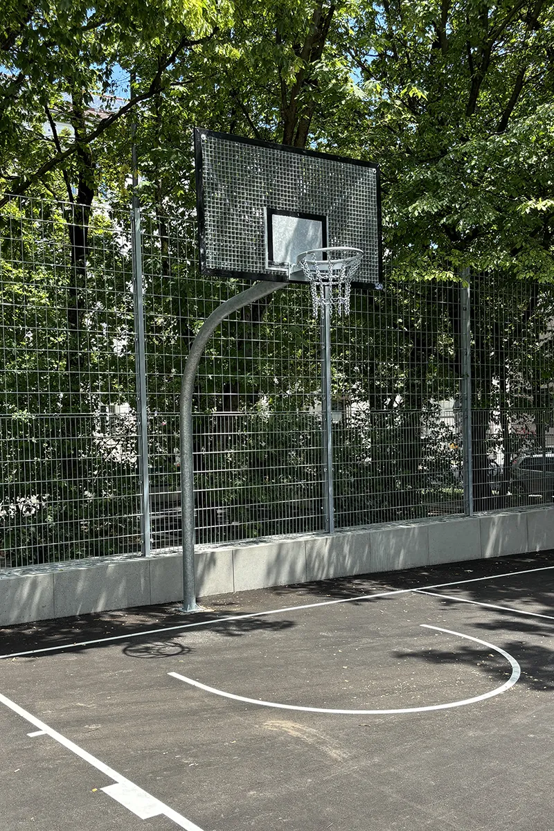 SCHÄPER Basketballständer "Unbrekable" 1-Mast