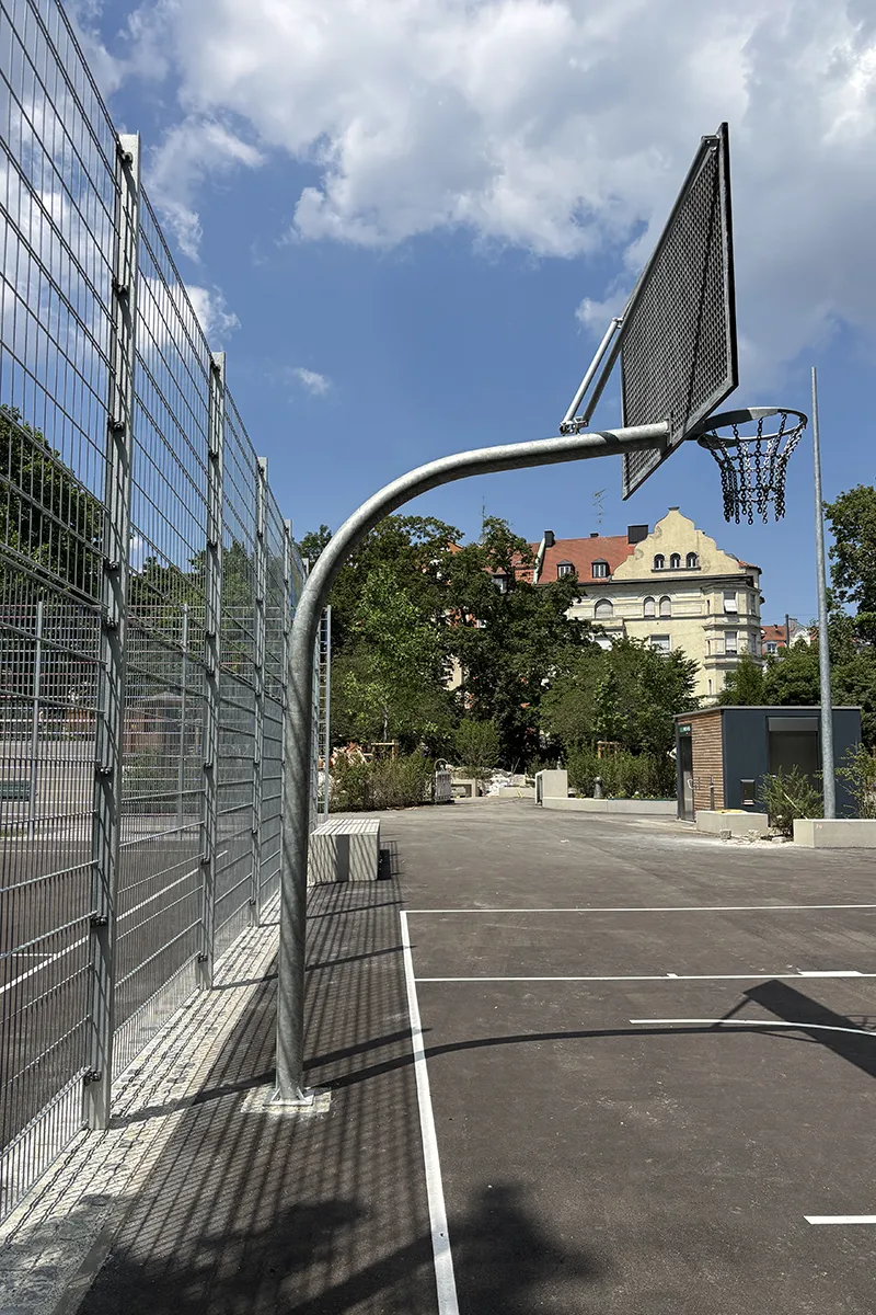 SCHÄPER Basketballständer "Unbrekable" 1-Mast
