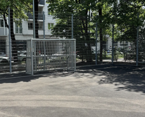 SCHÄPER Bolzplatztor Aluminium