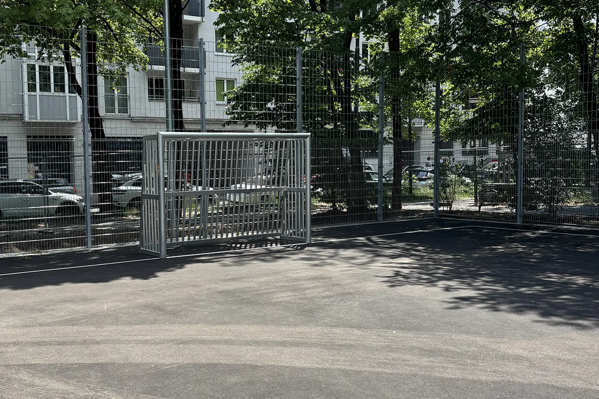 SCHÄPER Bolzplatztor Aluminium