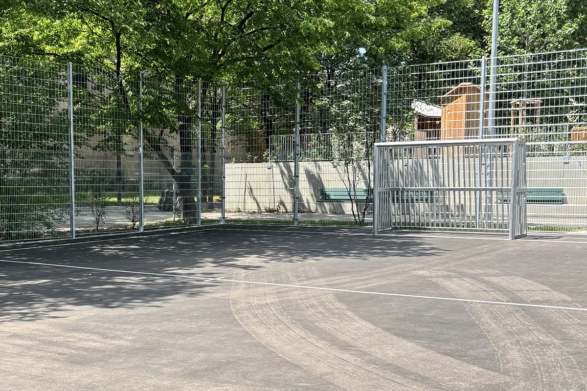 SCHÄPER Bolzplatztor Aluminium