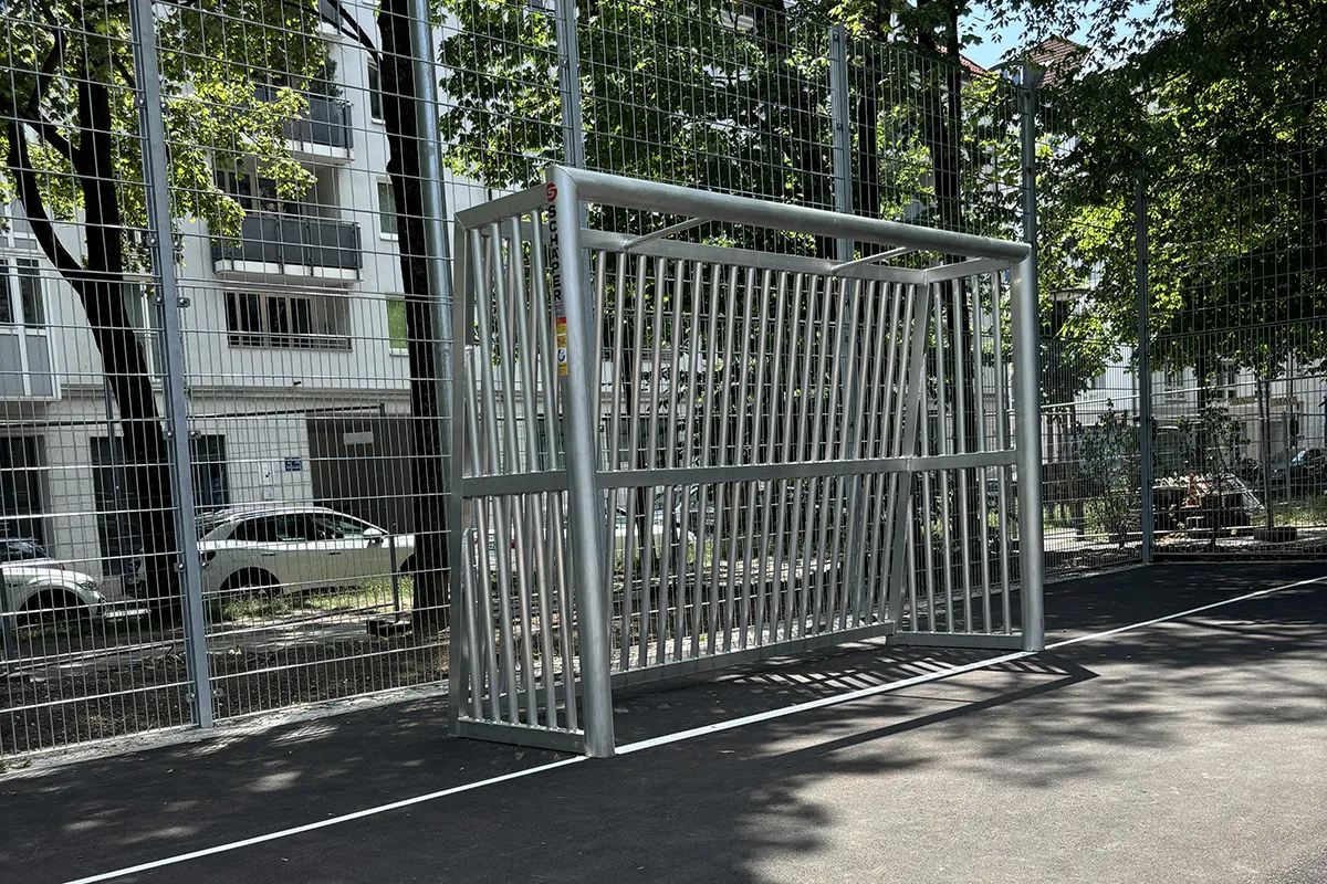 SCHÄPER Bolzplatztor Aluminium