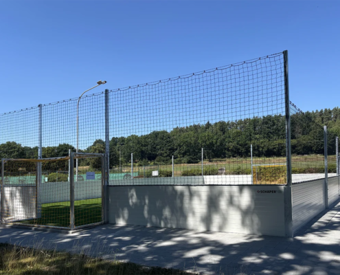 Soccer Court Comfort Line Stahl