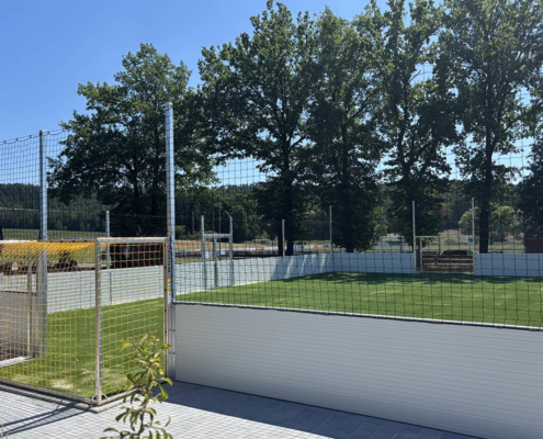 Soccer Court Comfort Line Stahl