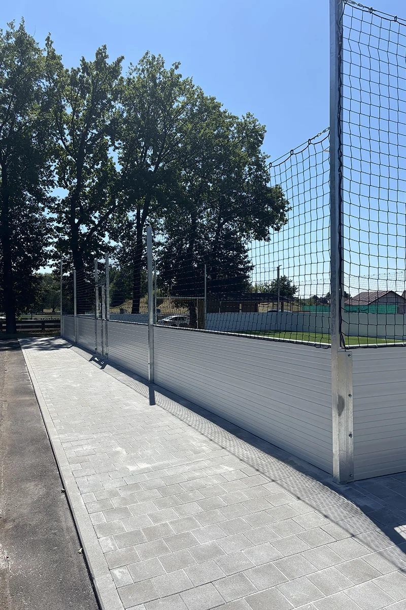 Soccer Court Comfort Line Stahl
