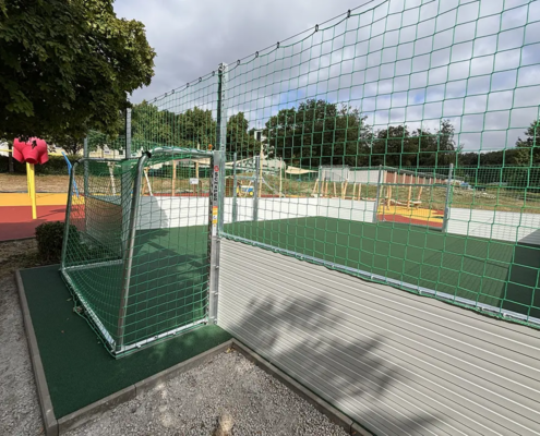 Soccer Court Comfort Line Stahl Soccer Court Comfort Line Stahl