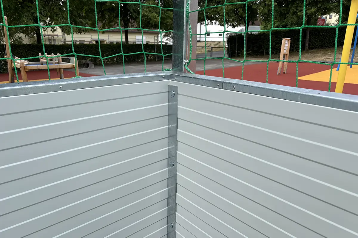 Soccer Court Comfort Line Stahl Soccer Court Comfort Line Stahl