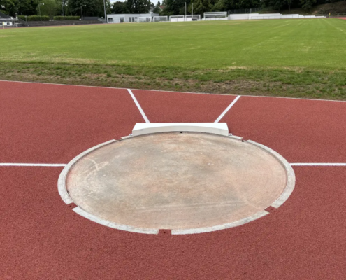 Kugelstoßring, behindertengerechnet Ausführung