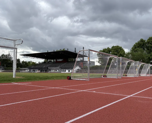 Schäper Fußballtore Einbauwanne, Absprungbalken