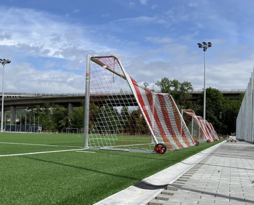 SCHÄPER Fußballtore "All Inklusive", Doppelrollen