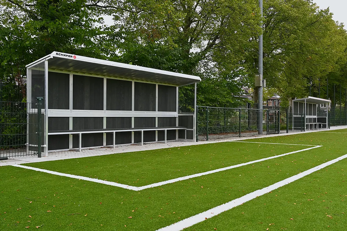 SCHÄPER - GreenMatter Spielerkabine / Betreuerkabine SCHÄPER - GreenMatter Spielerkabine / Betreuerkabine