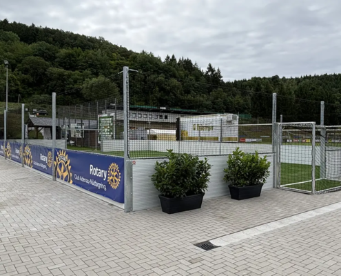 Soccer Court Comfort Line Stahl