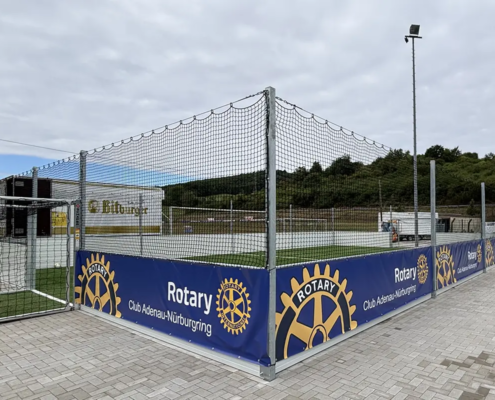 Soccer Court Comfort Line Stahl