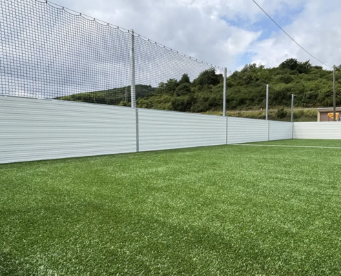 Soccer Court Comfort Line Stahl, Ansicht von Innen