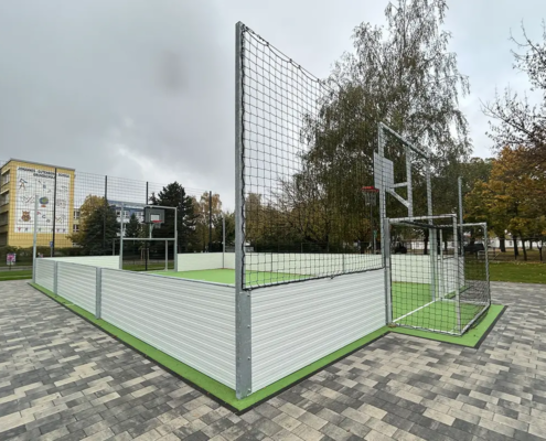 Schäper Soccer Court Comfort Line Stahl, Gräfenhainichen