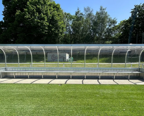 Schäper Spielerkabine / Betreuerkabine "Exclusiv", 10m Schäper Spielerkabine / Betreuerkabine "Exclusiv", 10m