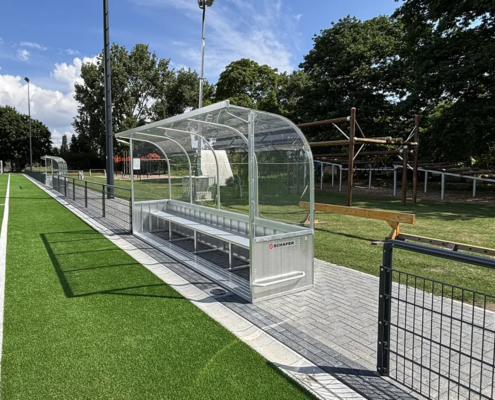 Schäper Spielerkabine, Betreuerkabine "Exclusiv" 4m
