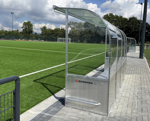 Schäper Spielerkabine, Betreuerkabine "Exclusiv" 4m