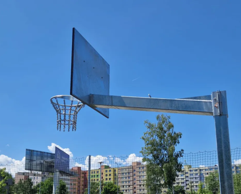 SteelForce 1.Mast Basketballständer in Tschechien