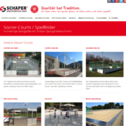 Website Soccer Courts